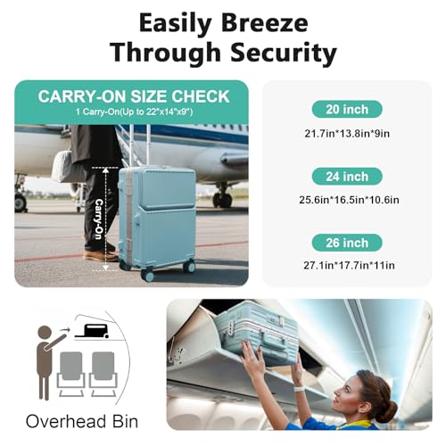 Hard Shell Luggage 20 Inch Travel Luggage