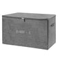 Fabric Storage Bins with Zipper Lids