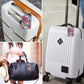 Luggage Tags Privacy Cover ID Label for Travel Bag Suitcase (2 Count)