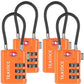 TSA Approved Luggage Locks (4 Count)