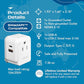 20W European Travel Plug Adapter