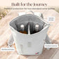 Two Bottle Rolltop Wine Tote Bag