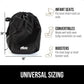 GORILLA GRIP Car Seat Travel Bag for Airplane Gate Check, Easy Carry Padded Backpack Bags Cover Carseats, Infant Baby Carriers and Toddler Booster Seats for Airport, Child Air Travels Essential, Black