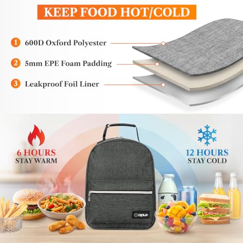 Insulated Lunch Box for Kids and Adults