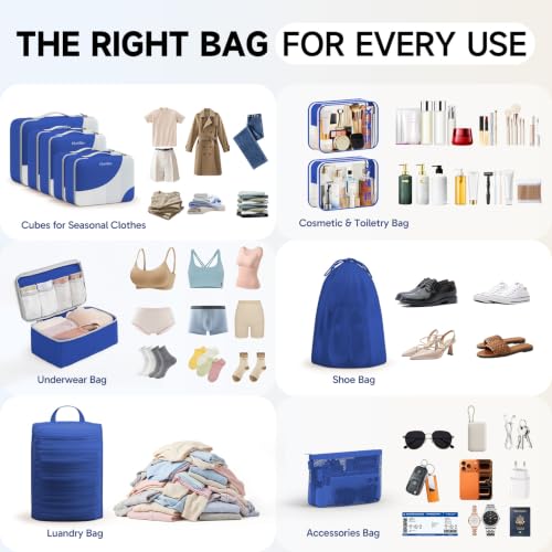 Packing Cubes for Travel (11 Count)