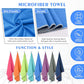 2 Pack Microfiber Camping Towels (2 Count)