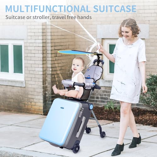 Expandable Luggage with Spinner Wheels