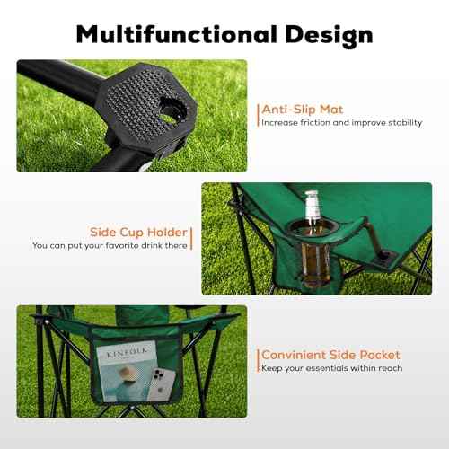 2 Pack Camping Chairs (2 Count)