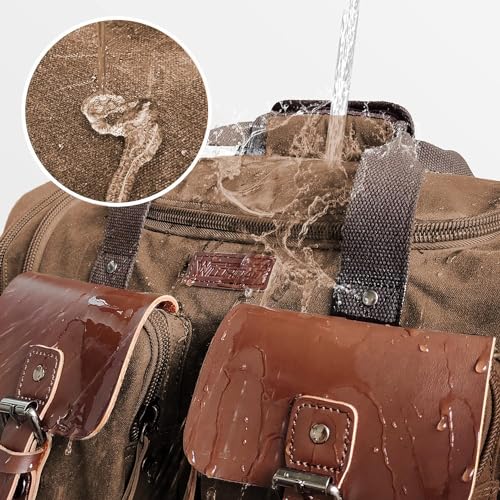 Waxed Canvas Duffle Bag