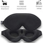 Sleep Mask with Earplugs & Zipper Bag 3D Memory Foam Eye Mask with Nose Support, Lash-Friendly, Blink Freely, Soft, Breathable, Adjustable, for Sleep, Travel, Insomnia, Meditation, Men & Women