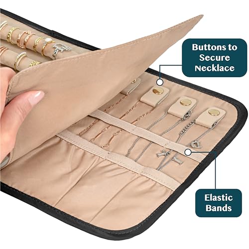 Travel Jewelry Case Organizer