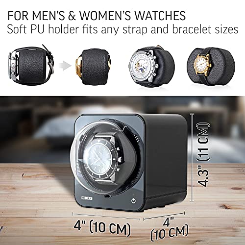 Watch Winder for Automatic Watches with Vertical Rotor Stop