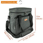 Insulated Wine Carrier 6 bottle Bag Tote Removable Padded Divider