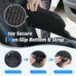 Wedge Car Seat Cushion for Better Visibility & Sciatica Pain Relief