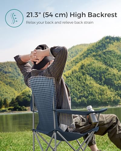 Set of 2 Folding Camping Chairs (2 Count)