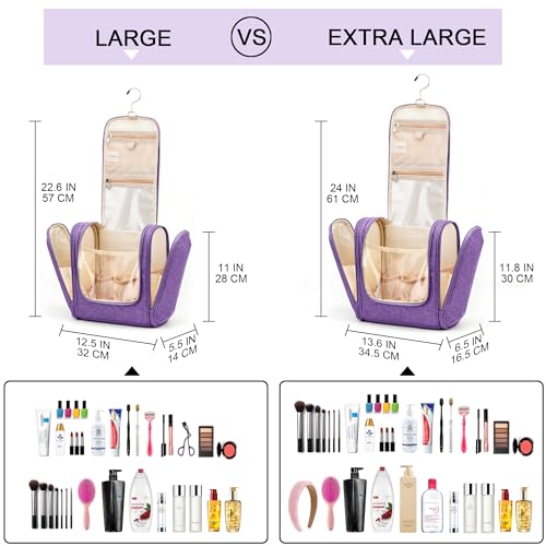 Travel Hanging Toiletry Bag for Women and Men