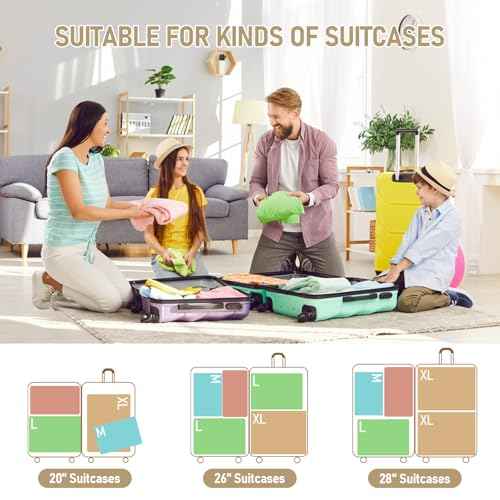4 Set Compression Packing Cubes