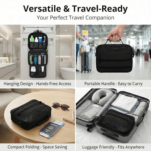 Tactical Toiletry Bag for Men