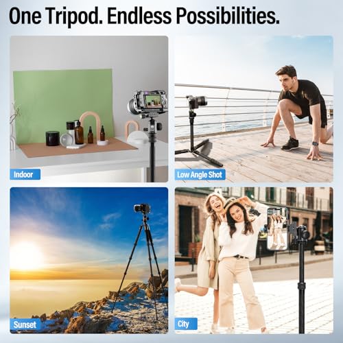 AM 5C Carbon Fiber Travel Tripod 54"