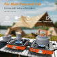 2 Burner Camping Stove with Windshield