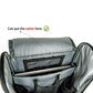 Insulated Wine 3 Bottle Carriers Tote Travel Cooler Gift Bag For Airplane Liquor With Padded Shoulder Strap (3 Count)
