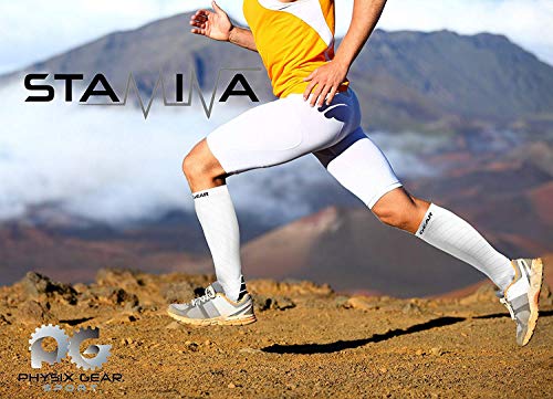 PHYSIX GEAR Compression Socks for Men & Women 20