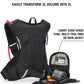 USWE MTB Hydro Hydration Pack with Hydration Bladder - Hydration Backpack for Cycling, Mountain Biking, E-MTB and Gravel Riding, Backpack with Water Bladder