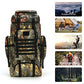 70L Camping Hiking Backpack Tactical Military Backpack Molle Rucksack for Outdoor