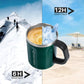 16 Oz Coffee Mug with Handle and Lid