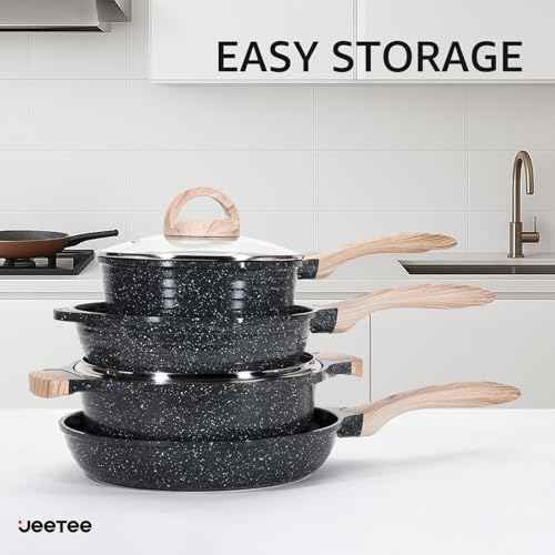 36Pcs Pots and Pans Set Non Stick