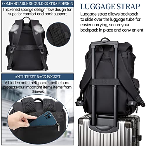 Black Backpack for Men