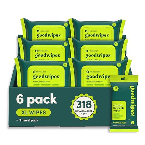 Flushable Wipes (318 Count)