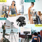 Phone Tripod 67" Camera Tripod Stand for iPhone iPad