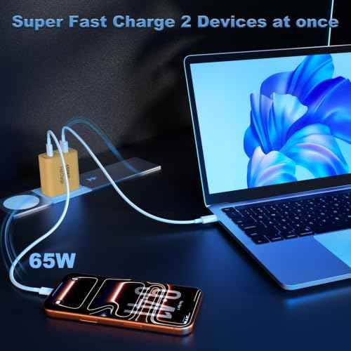 USB C Charger Block (2 Count)