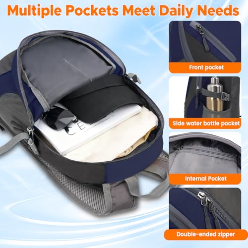 Small Hiking Backpack Women Men 20L Lightweight Travel Backpack Daypack Casual Backpack For Cycling Outdoor Camping
