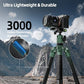 62 Inch Carbon Fiber Tripod for Camera Ultralight Travel Camera Tripod Max Loads Up 22lbs X