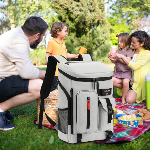36 Cans Backpack Cooler Insulated Leakproof Soft Large Cooler Bag