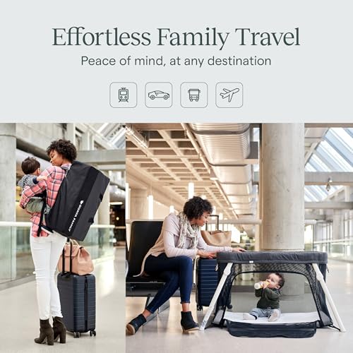 Travel Crib Includes Lightweight Backpack Design