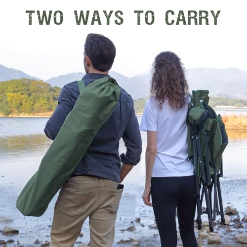 400 LBs Heavy Duty Camping Chairs for Adults