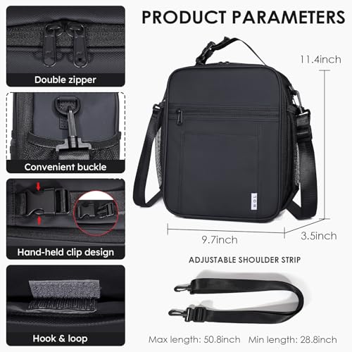 NOL Nylon Waterproof Kids Lunch Bag