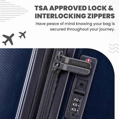 Rails Expandable Hardside Upright Suitcase with 360° Spinner Wheels (3 Count)