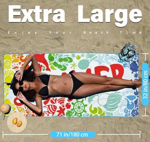 Microfiber Beach Towel (2 Count)