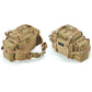 Tactical Range Bag Outdoor Sling Backpack Hiking Fanny Waist Pack