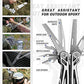 Multitool, 21-in-1 Stainless Steel Pocket Knife with Screwdriver Sleeve, Self-locking Pliers with Sheath-Perfect for Outdoor, Survival, Camping, Hiking, Simple Repair