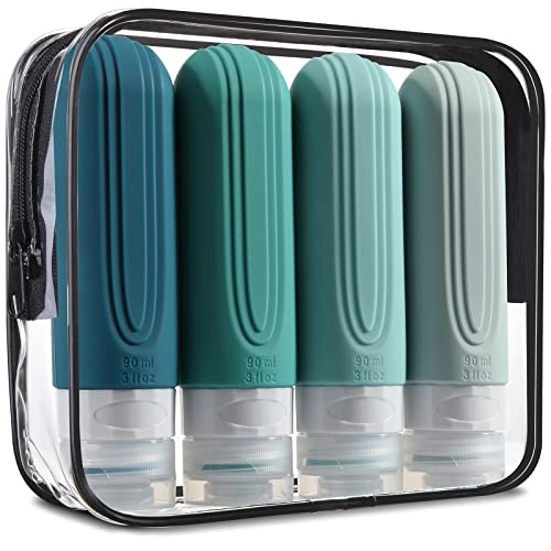 Travel Bottles for Toiletries (4 Count)