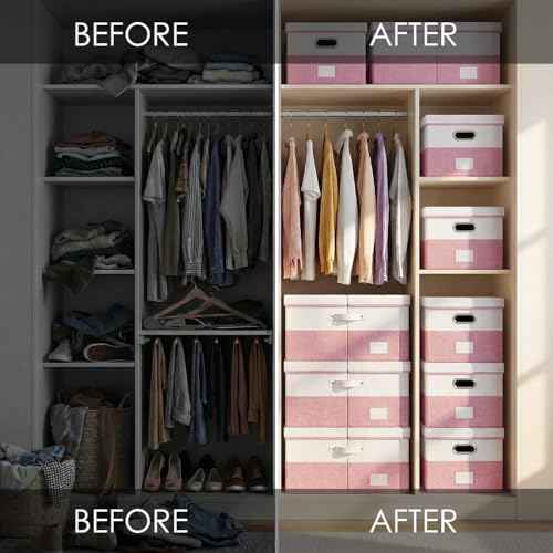 Storage Bins with Lids [3 (3 Count)