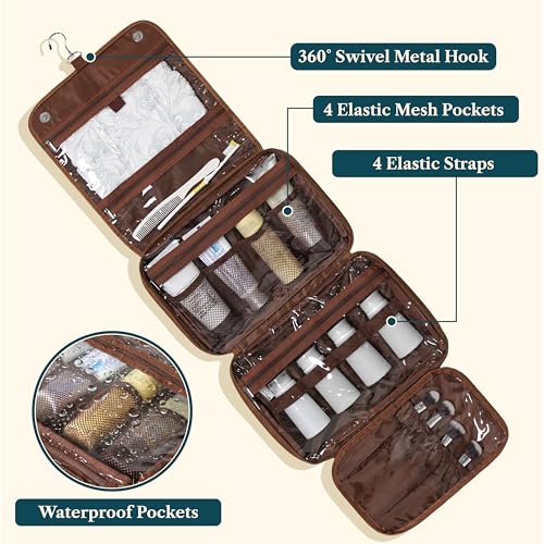 Hanging Toiletry Bag for Women Men