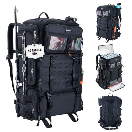 Fishing Tackle Backpack with Cooler