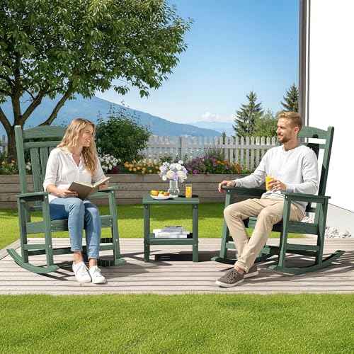 Outdoor Rocking Chair Set of 2 (2 Count)