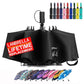 Compact Travel Umbrella Windproof Auto Open Close